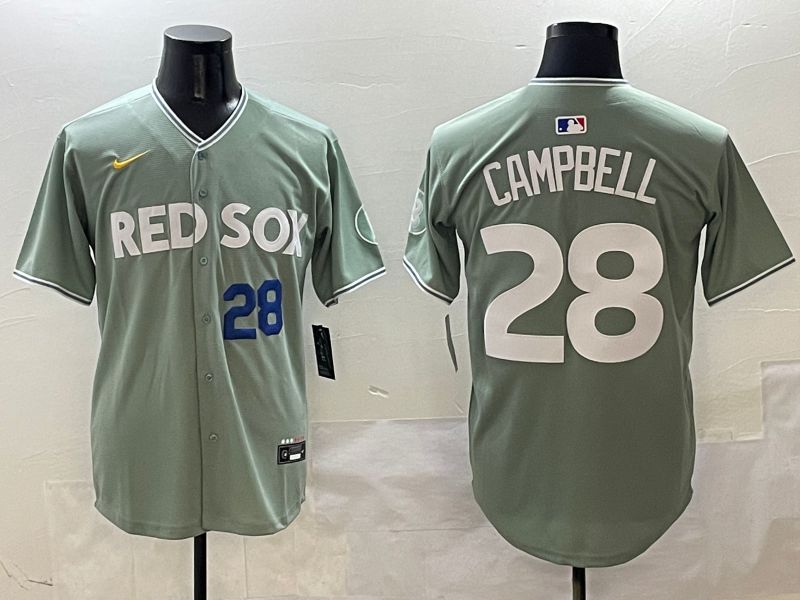 Men Boston Red Sox #28 Campbell Green Joint Name Nike 2025 MLB Jersey style 4252->washington nationals->MLB Jersey